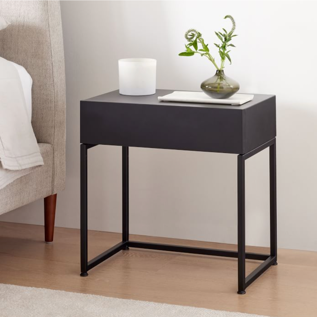 Gramercy Bedside Table with Soft-Close Drawer