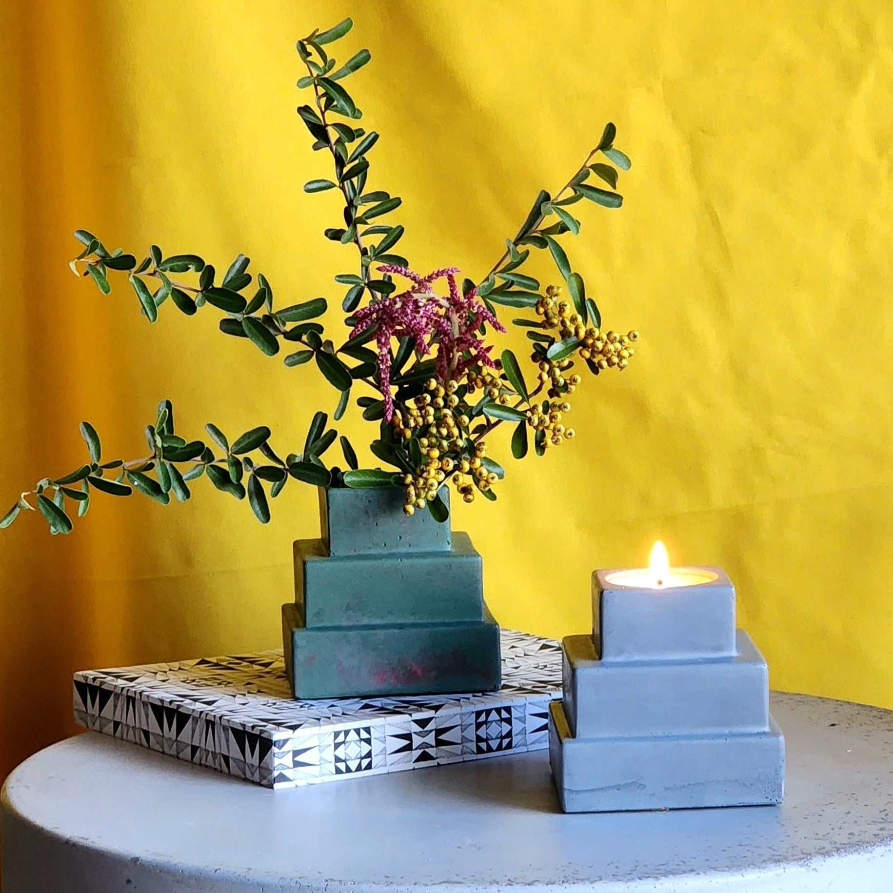 Ziggurat DIY Candle Kit